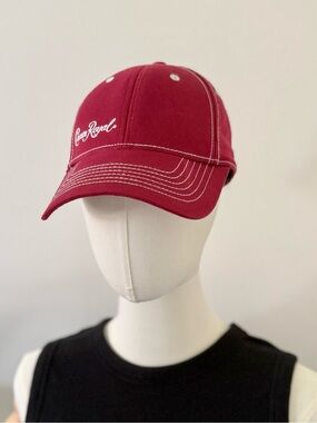 Crown Royal Embroidered Baseball Cap - Burgundy One Size